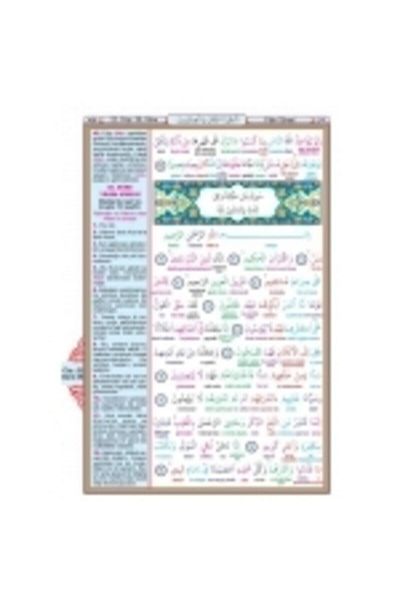 Seda Yayınları Holy Quran Colorful Word Mealli Mosque Size 24X33