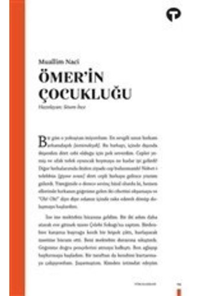 Turkuvaz Kitap Ömer's Childhood
