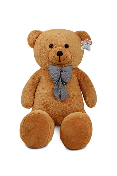 ÖZGÜNER Pabtex Teddy Bear 130 cm Toy Case with Bow Tie (Sent Empty.)