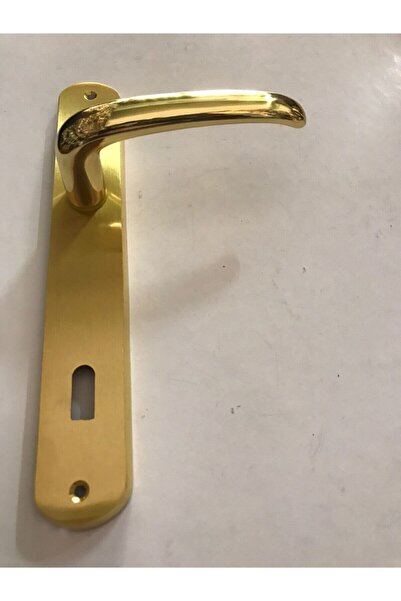 DOĞANLAR KAPI KOLLARI Doğanlar Eko Kanarya Pirinç Oda Kapı Kolu ( Sarı)