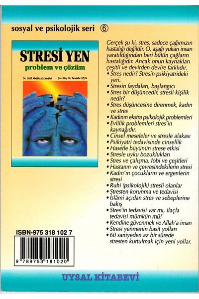 Uysal Yayınevi Stress Yen Problemă și Soluție, Dr. Lutfi Abdülaziz Şerbini,