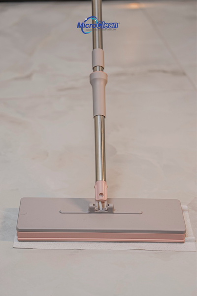 Micro Clean MissClean (5 Adet Yedek Bez)32 CM Büyük Boy Tüm Bezlere Uyumlu Mop Kendinden Sıkıştırmalı Paspas