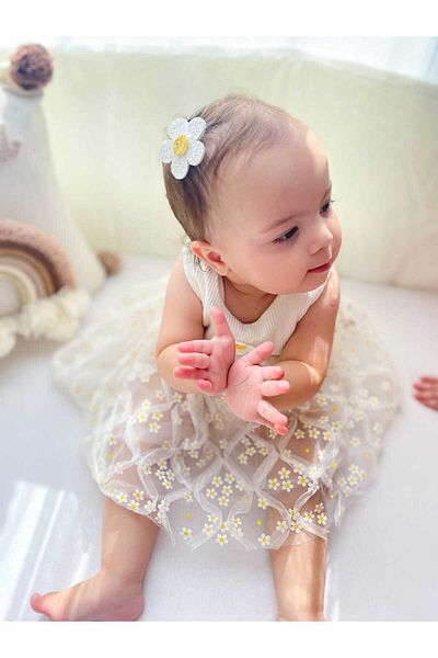 COLORFULLCLİPS Spring Short Hair Baby Buckle