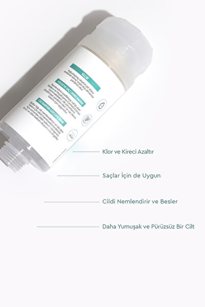 Bibimcos Madeca Shower Filter 160g - Cilt Nemlendirici ve Besleyici Duş Filtresi