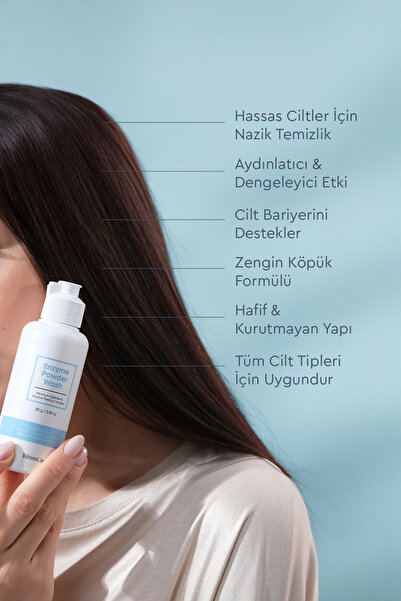 Bibimcos Enzyme Powder Wash 80gr - Enzimli Toz Temizleyici