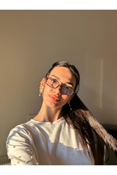 funeyes Square Leopard Rectangle Trend Miux Screen Reading Glasses Unisex 2025 Season