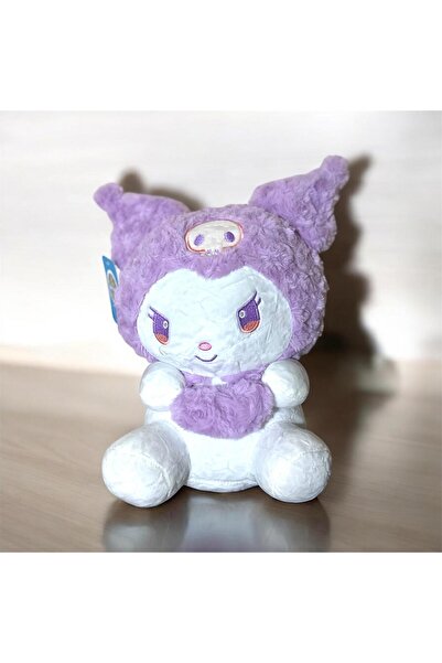 onestophub KOPYA - Kuromi-Gotik Peluş-Kawaii Oyuncak Tatlı Sevimli Uyku Arkadaşı