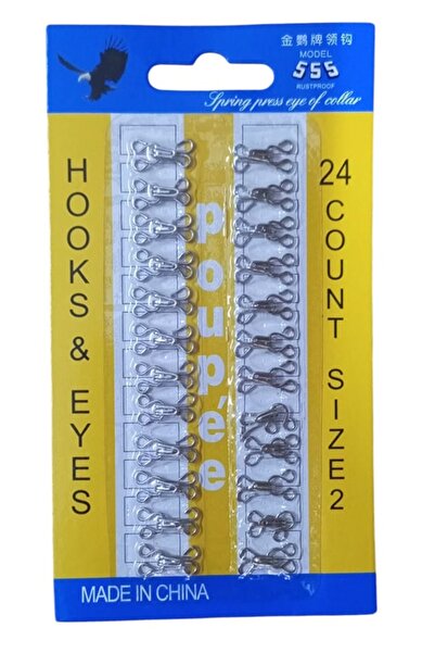 Kezban Tekstil أغراف باكل معدن فضي 2 عدد 24 قطعة