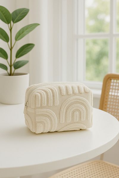 YILDIZ DİJİTAL HOME Punch Patterned Handmade Bag – Makeup Bag, Pencil Case, Wallet – Star Home’S