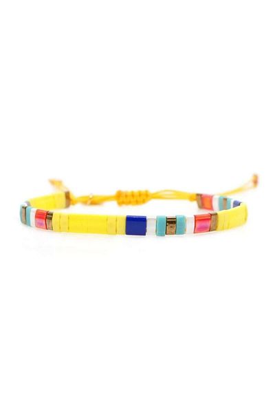 NAZLI TAKILAR Unisex Summer Colorful Miyuki Tila Bracelets