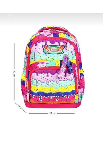 My Easy Shop Set de 3 geanți de școală - Nutriție - Suport stilou cu breloc cadou