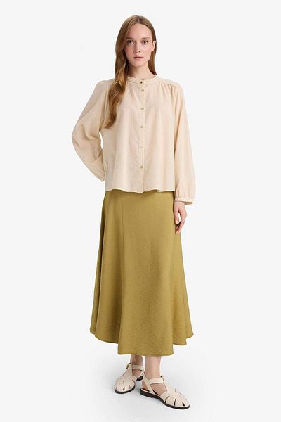 DeFacto A-Line Midi Skirt F4973Ax25Au