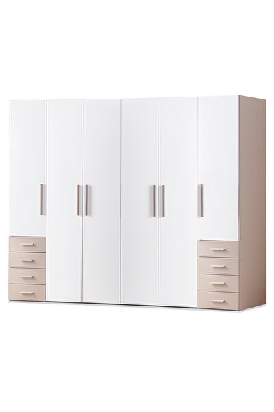 benim odam Torino 6 Kapılı Bol Çekmeceli Dolap Genç / Çocuk Odası 636