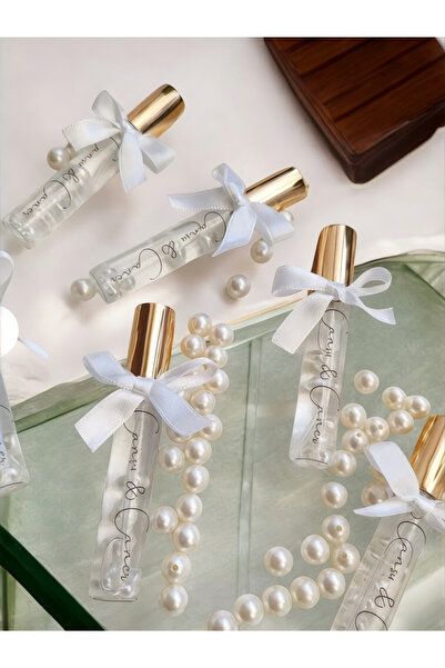 Stone Store Nişan,Nikah,Düğün,Söz Özel Gün, Doğum Günü Hediyelik Sprey Kolonya Kurdele Detaylı Etiketli 10 Adet