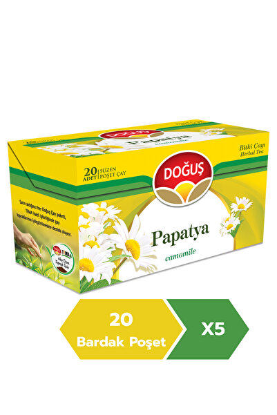 Doğuş Doğuş Bardak Poşet Bitki Papatya Çayı Paket Içi 100 Adet