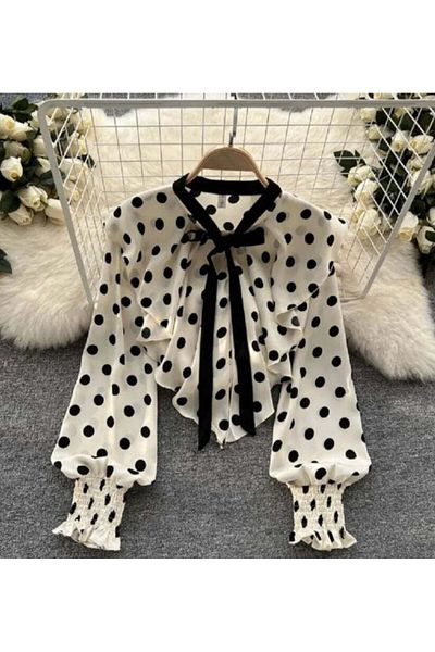 Tasha Boutique Camasa eleganta cu buline TSH426