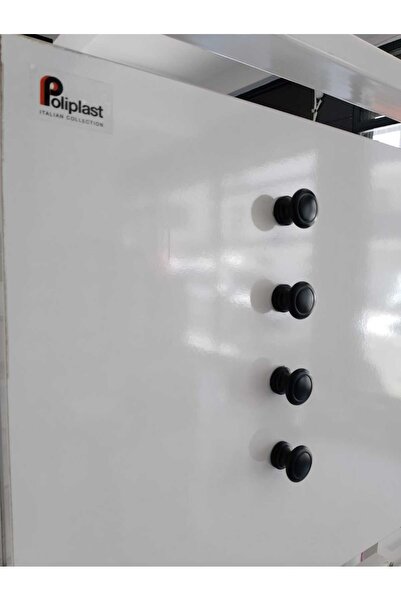 POLIPLAST Dolap Ve Çekmece Kulpları / Siyah / 4 Adet