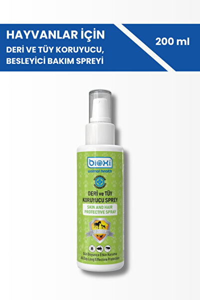 Bioxi Hayvanlar İçin, Deri ve Tüy Besleyici, Koruyucu Bakım Spreyi