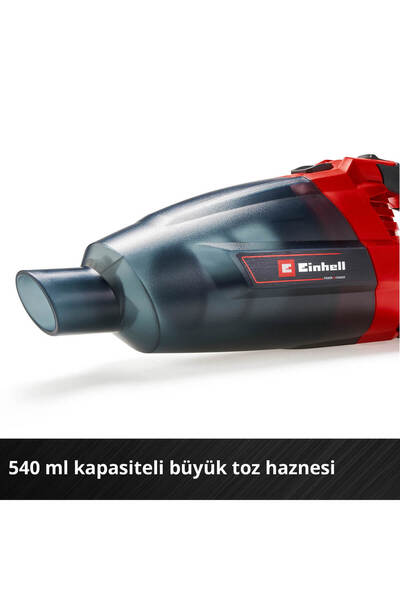 Einhell Te-vc 18 Li - Solo, Akülü El Süpürgesi (AKÜ VE ŞARJ CİHAZI DAHİL DEĞİLDİR) - 2347120
