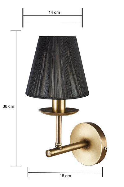 Bozyaka Aydınlatma Esila Decorative Wall Sconce with Hat Antique Modern Indoor