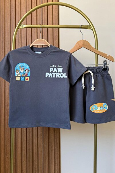 Monila Boys Cotton Printed Tshirt and Shorts Bottom Top Set