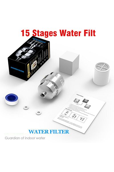 Choice 15 Stage Filter 15 Stages Shower Water Filter,kitchen Faucet Filtration,remove Chlorine Heavy Metals