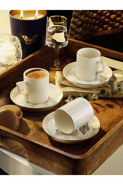 OLİKA Olika Mira 12 Piece Cup Set Gold