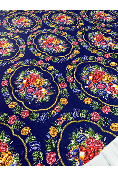 ipekkumaş Pero Desen Elbiselik Gömleklik Şalvarlık İpek Sendi Kumaş