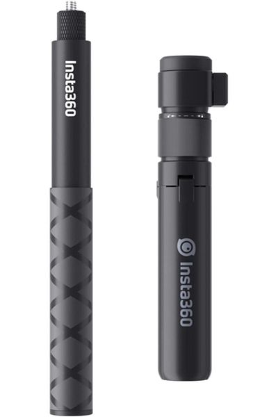 BRAZA مجموعة Insta360 Bullet Time مع عصا سيلفي غير مرئية ومقبض ثلاثي القوائم قابل للطي