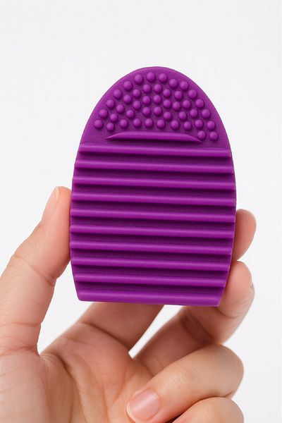 HANNAH Detergent pentru pensule de machiaj Silicon Brushegg Purple