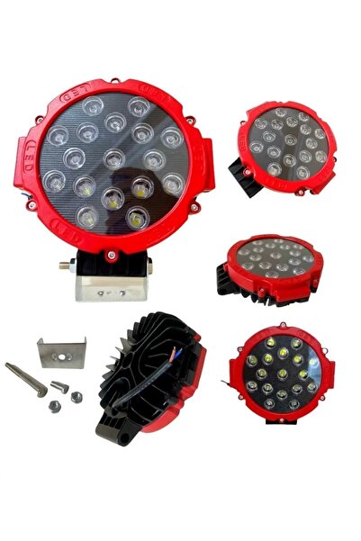 EKT 51 WATT 17 LEDLİ YUVARLAK PROJEKTÖR ÇALIŞMA LAMBASI
