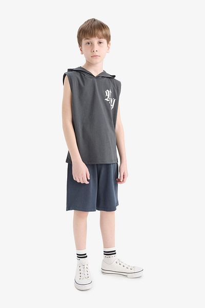 DeFacto Boy's Elastic Waist Shorts E0161A825Sm