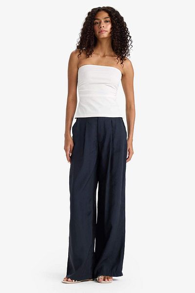 DeFacto Carrot Fit Modal Fabric Pants Double Pockets High Waist Wide Leg E6331Ax25Sp
