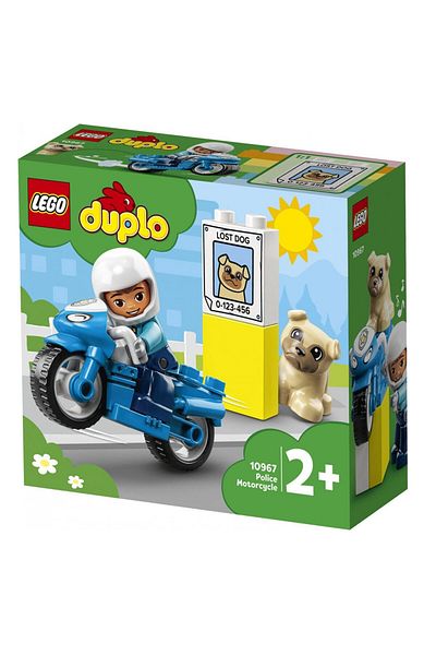 LEGO Μοτοσικλέτα αστυνομίας διάσωσης Duplo 10967.