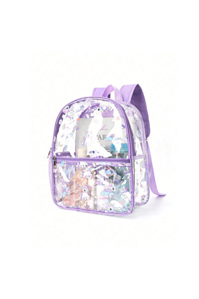 The Cloudish Shop Kız Çocuk Çantası Şeffaf Unicorn Mini Boy