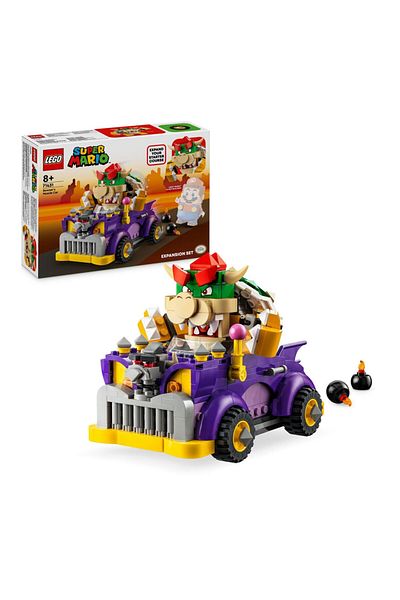 LEGO ®   مجموعة بناء سيارة سوبر ماريو باوزر موسكال كار 71431 للأطفال بعمر 8 سنوات فما فوق (458 صفحة)