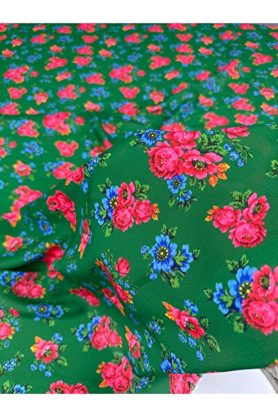 ipekkumaş Küçük Gül Desen Elbiselik Gömleklik Krep Kumaş Ürünümüz Adet Olarak Satılır 1 Adet 1 Metre