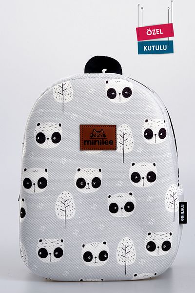 Minilee Surprised Panda 0-8 Years - Nursery, Kindergarten Children's Backpack [with special Box]
