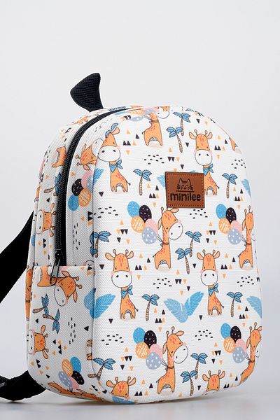 Minilee Cute Giraffes 0-8 Years - Nursery, Kindergarten Children's Backpack [with special box]
