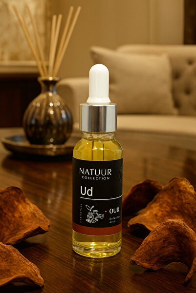 Natuur Collection Ud (Oud) Esans Uçucu Yağ Doğal Yoğun Koku Buhurdanlık Difüz...