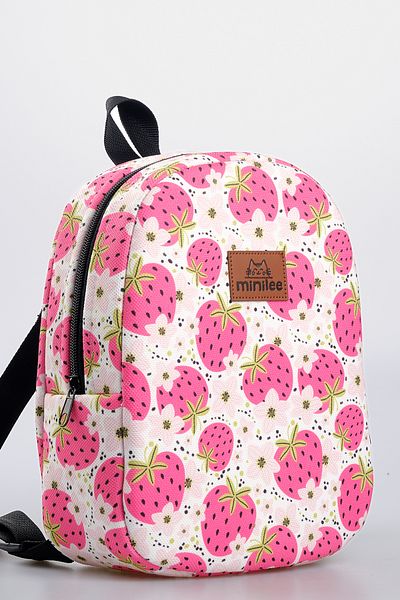 Minilee Strawberry Garden 0-8 - Nursery, Kindergarten Age Children's Backpack [with special box]