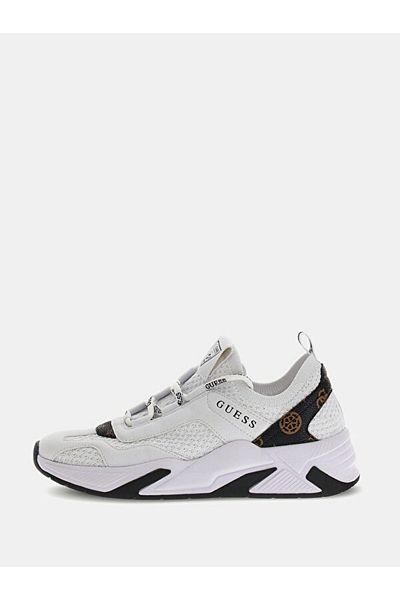 Guess Tenis alb pentru femei FLPGE2FAL12WHIBR