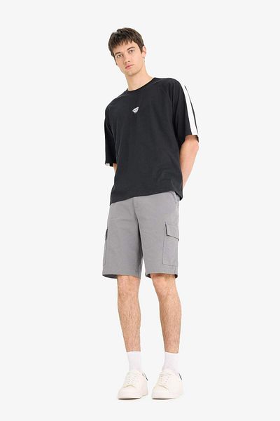 DeFacto 100% Cotton Regular Cargo Pocket Bermuda Shorts E1708Ax25Sm