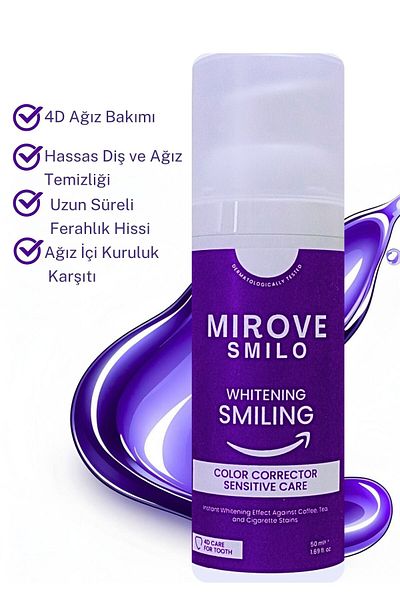 mırove جل حماية الأسنان الأرجواني من ميروفي سميلو 4D