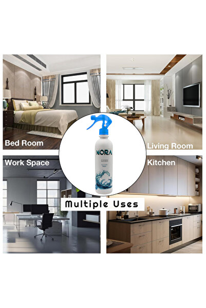 Nora Ocean Air Freshener Spray, 460ml, Long-lasting Scent For Home, Office, And Car Use