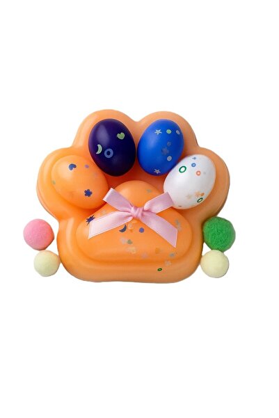 Teo Squishy Antistress Toy, Slow Rebound, Squeeze Toys, Cat Paw Model, 12.5x10.5 cm, 220g, +3