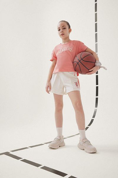 DeFacto Girl's Nba Miami Heat Elastic Waist Shorts E6699A825Hs