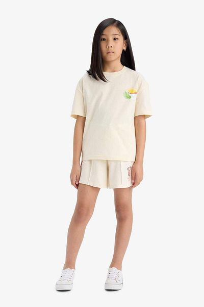 DeFacto Girl's Nba Miami Heat Elastic Waist Shorts E6699A825Hs