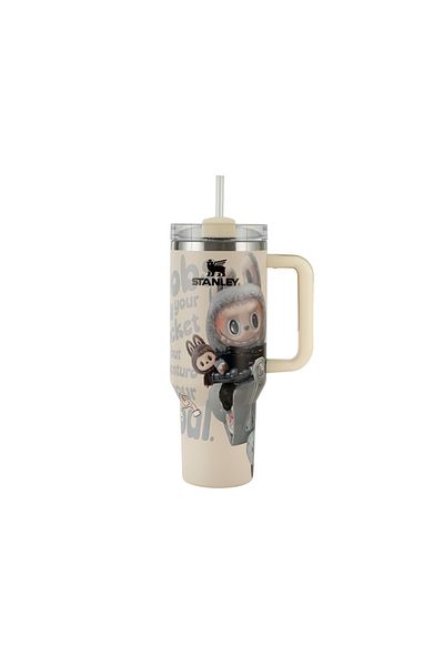 Stanley H2.0 Flow State 40oz Tumbler, Stainless Steel Vacuum Insulated Quencher Labubu Limited Edition