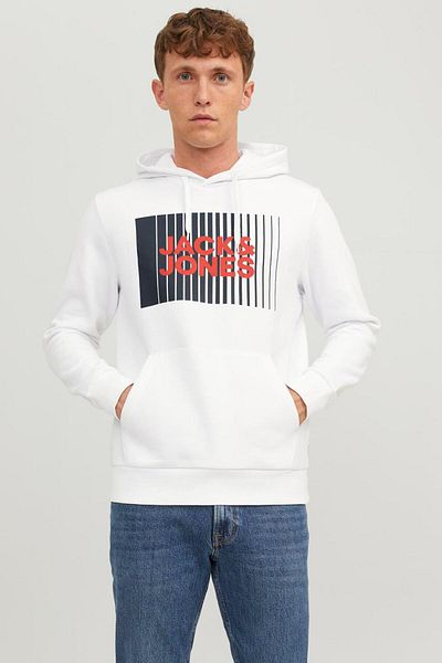 Jack & Jones 12233599-fw Jjecorp Logo Sweat Hood Play Noos Hanorac pentru bărbați